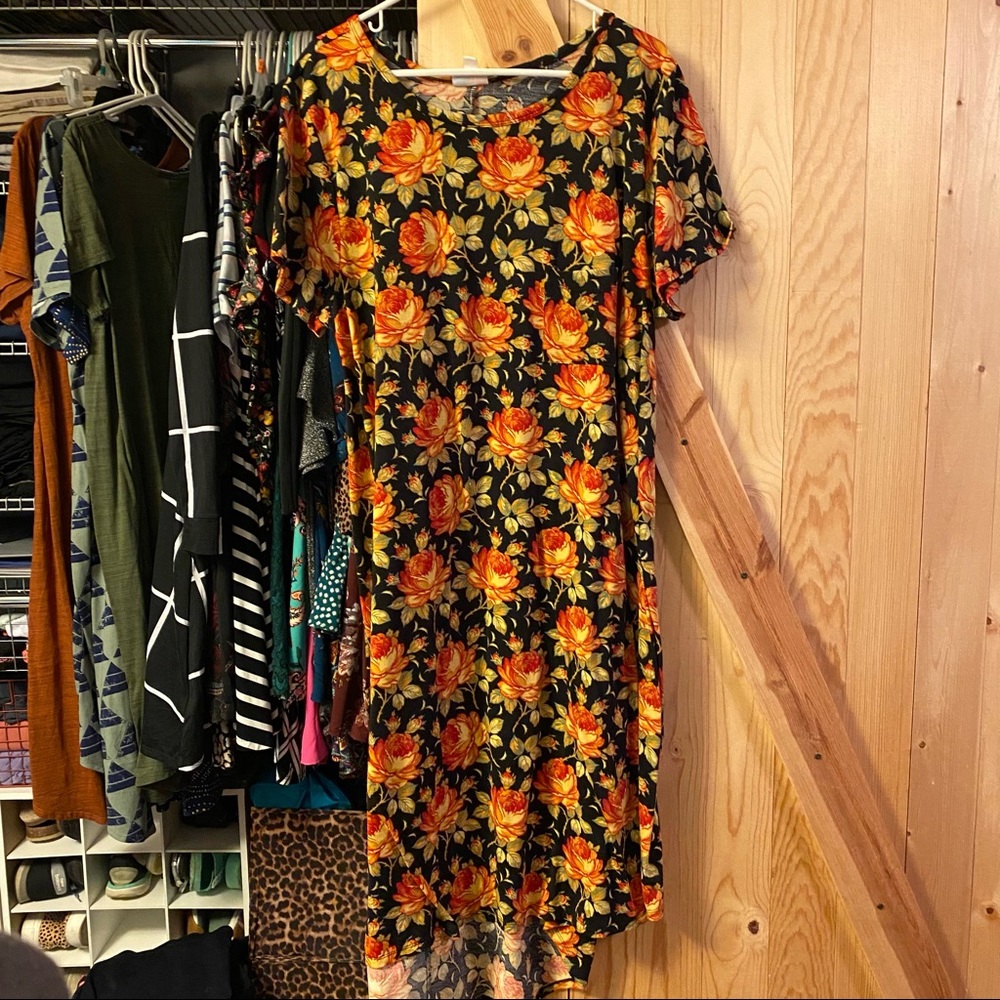 LuLaRoe Floral Dress